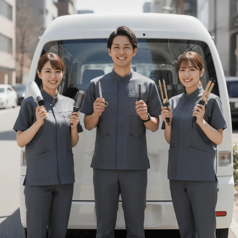 高級美容室 のチーム: 尾道